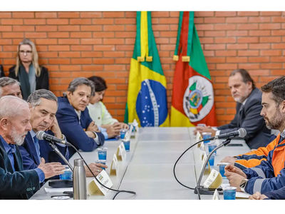 Lula cobra agilidade na liberao de recursos para o Rio Grande do Sul
