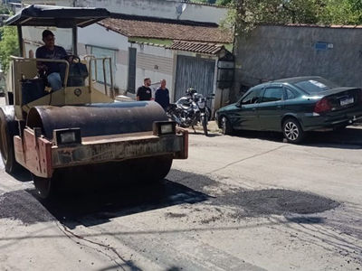 Prefeitura de Cachoeiro intensifica servio de manuteno de vias
